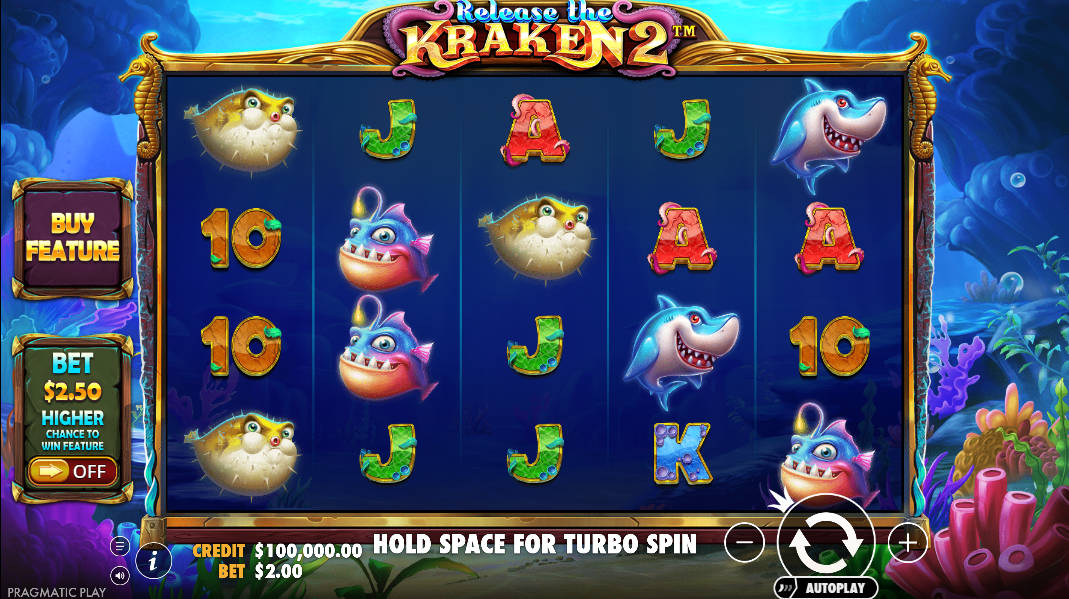 Release the Kraken 2 Slot - Interface - starbucks88a