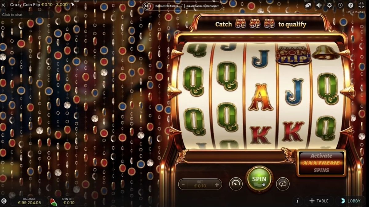 Crazy Coin Flip - Game Play 1 - starbucks88a