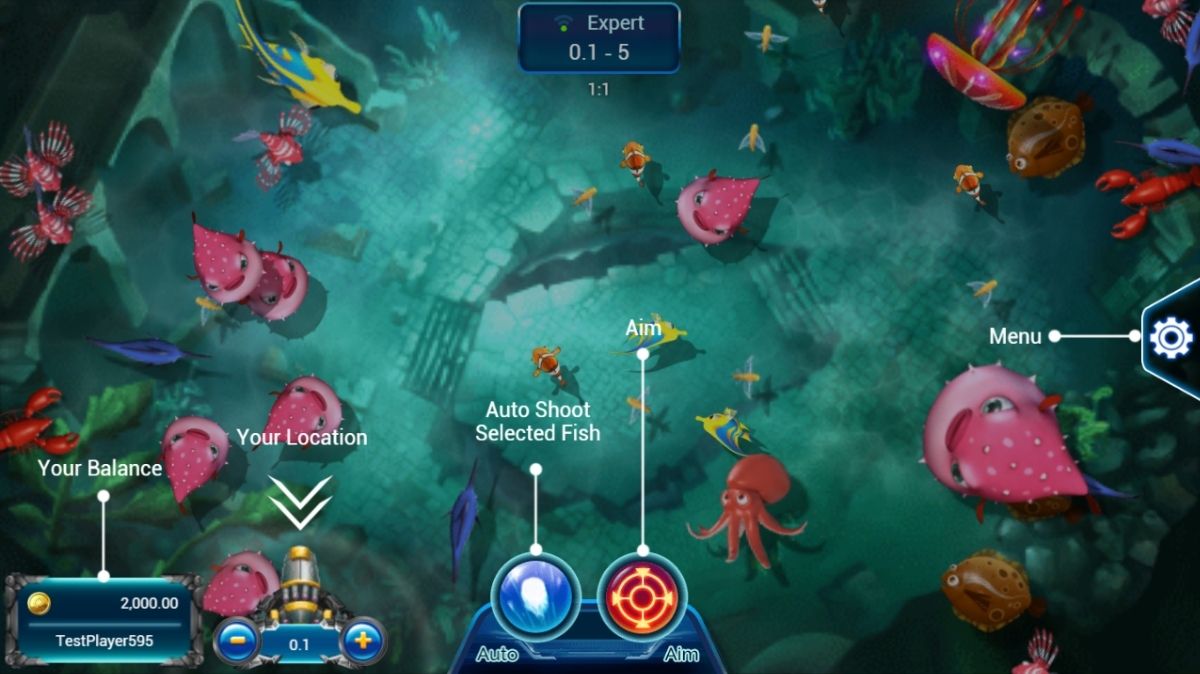 Fishing God - Interface - starbucks88a