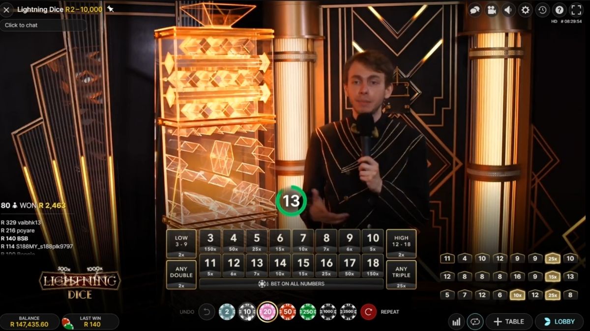 Lightning Dice - Gameplay 1 - starbucks88a