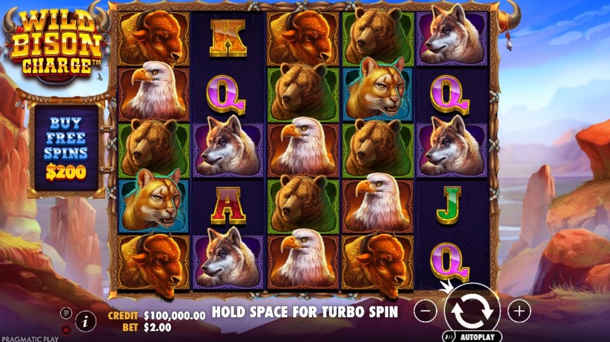Wild Bison Charge Slot - Interface - starbucks88a