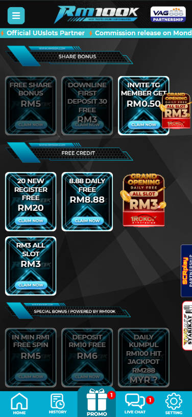 RM100K - Promotion - starbucks88a